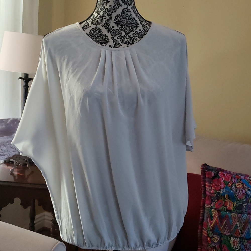 Joie Silk Cold Shoulder Top/Blouse